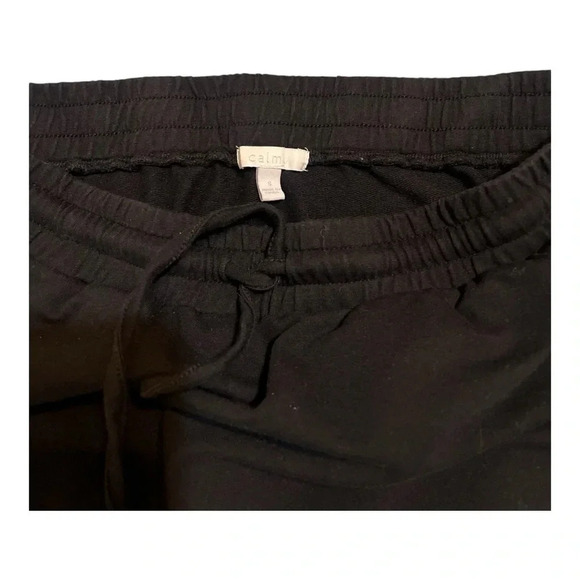 CALME By Johnny Was Skirt Size Large Terry Commuter Short Black Athleisu… - Picture 3 of 8